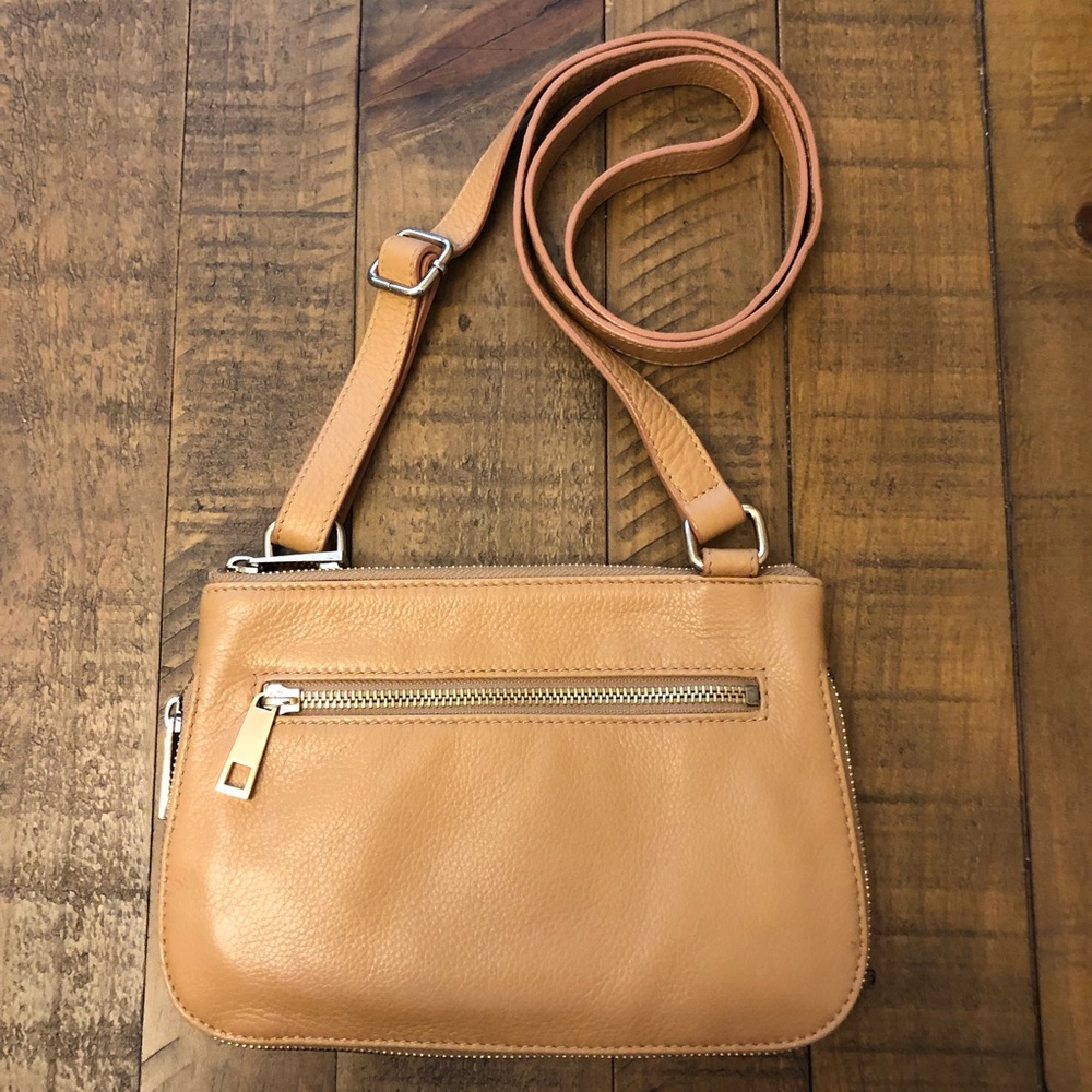 Halogen Leather Crossbody Bag